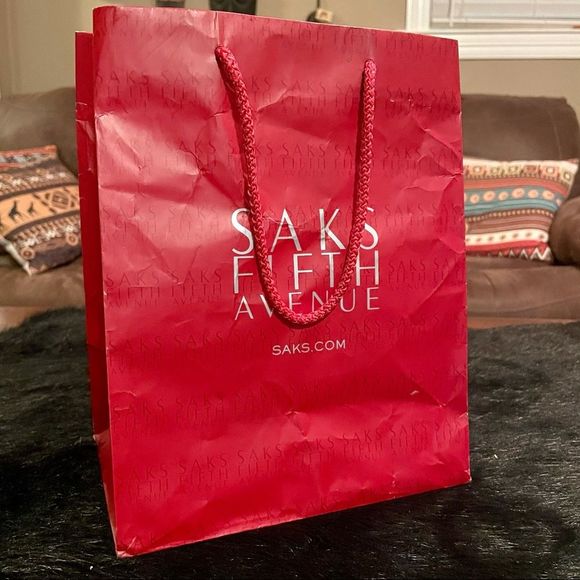 Authentic Saks Fifth Avenue Gift Bag - Picture 5 of 9